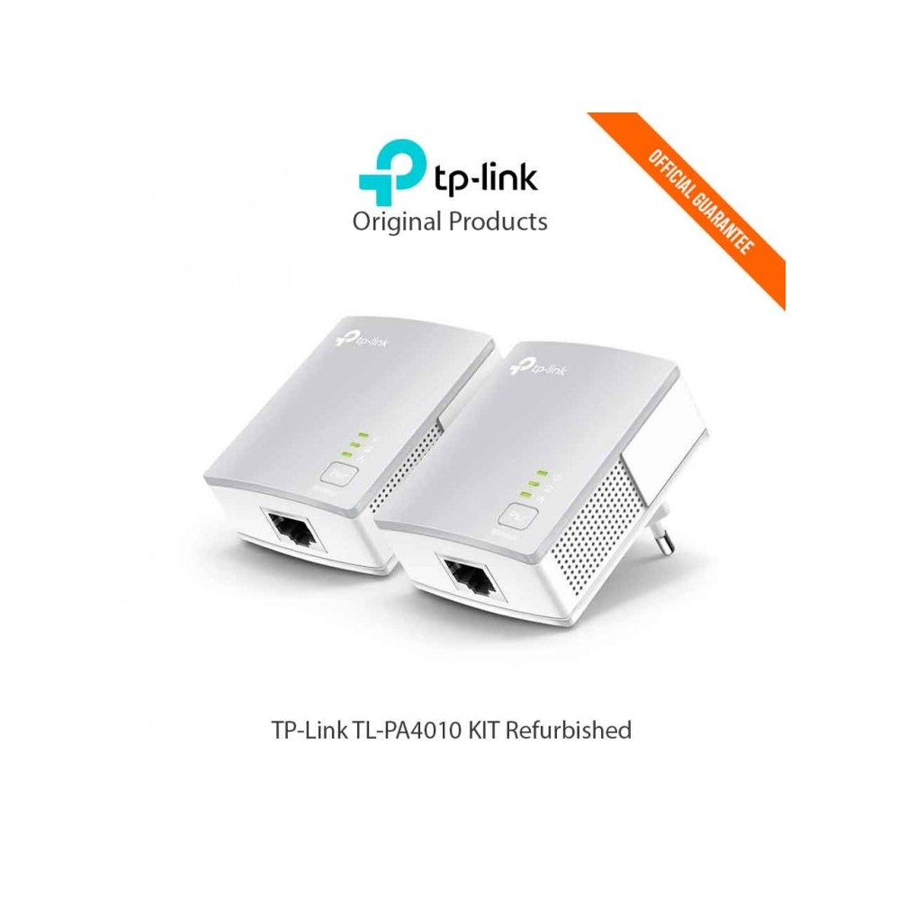 ส่งต่อTP-LINK Model:TL-PA4010KIT AV600 ชุดคู่2ชิ้น AV500 Nano Powerline Adapter สินค้ามือ2 ใช้งานได้