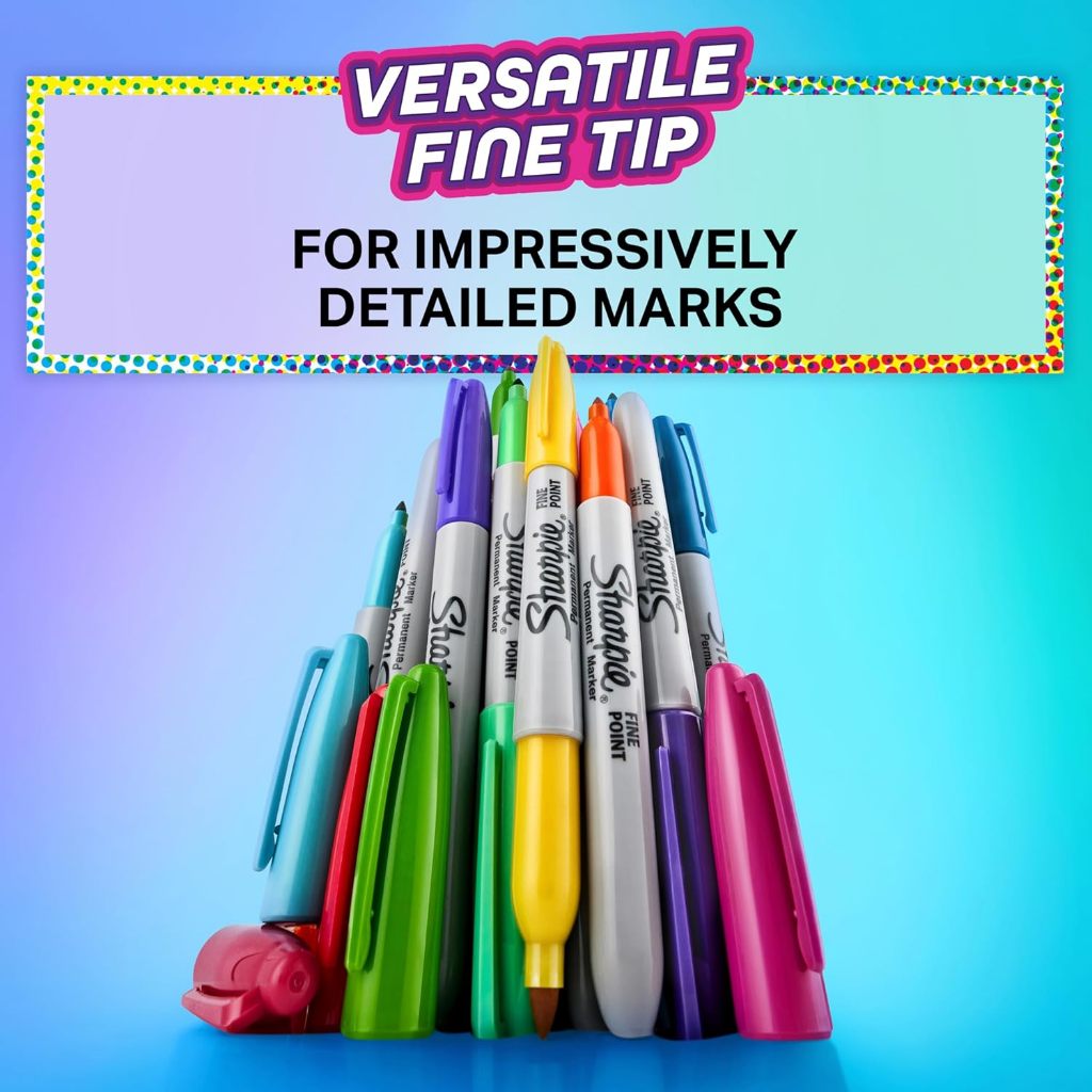 Sharpie أقلام ماركر Glam Pop ‏(5 / 12 قلماً) — صورة 4