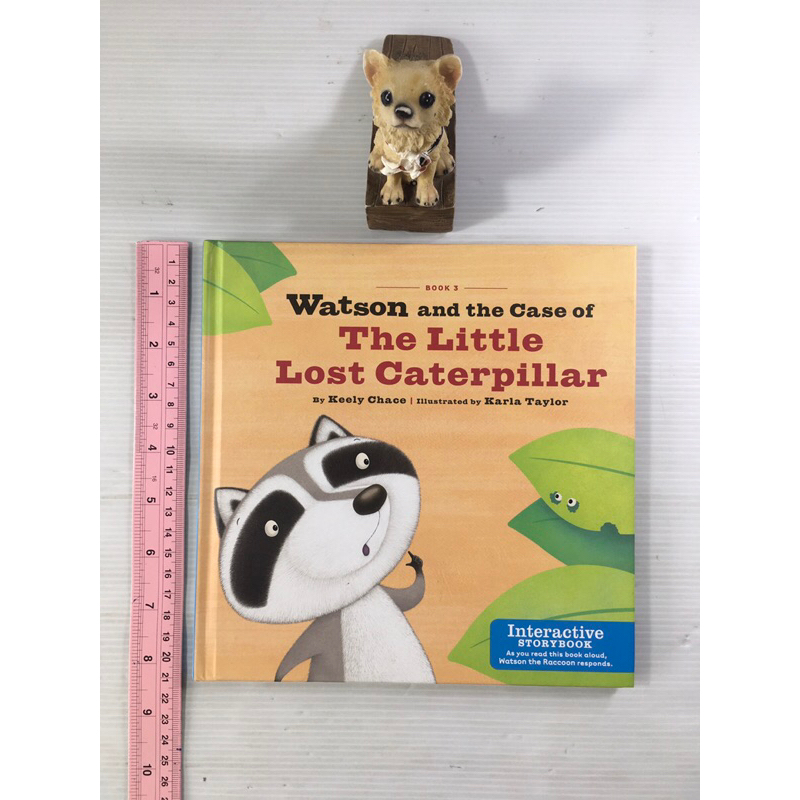 Watson and the Case of The Little Lost Caterpillar by Keely chace หนังสือภาษาอังกฤษมือสอง (ปกแข็ง)