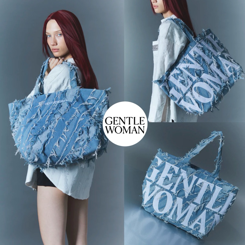 พร้อมส่ง แท้จากShop กระเป๋า GENTLEWOMAN (BAGGY JEANS TOTE BAG)