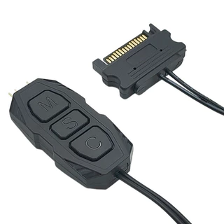 กล่องควบคุมไฟ ARGB Controller 3pin 5V RC-01 Manual control