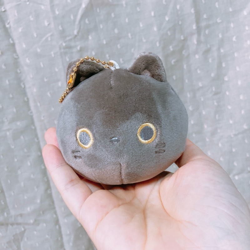 พวงกุญแจ ตุ๊กตา แมว แมวดำ full moon cat black cat เยล yell