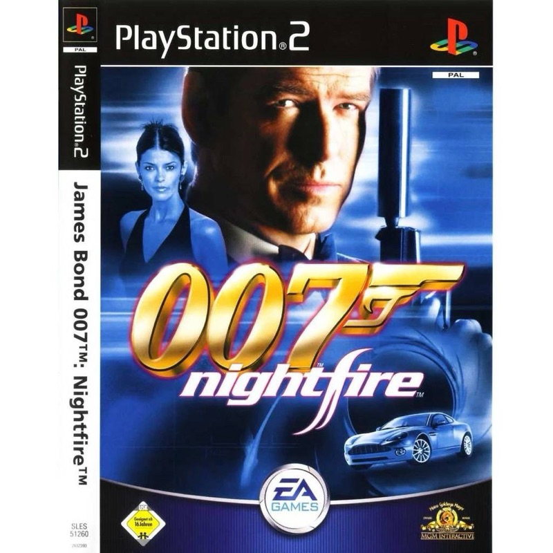 แผ่นเกมส์Ps2 - James Bond 007: Nightfire