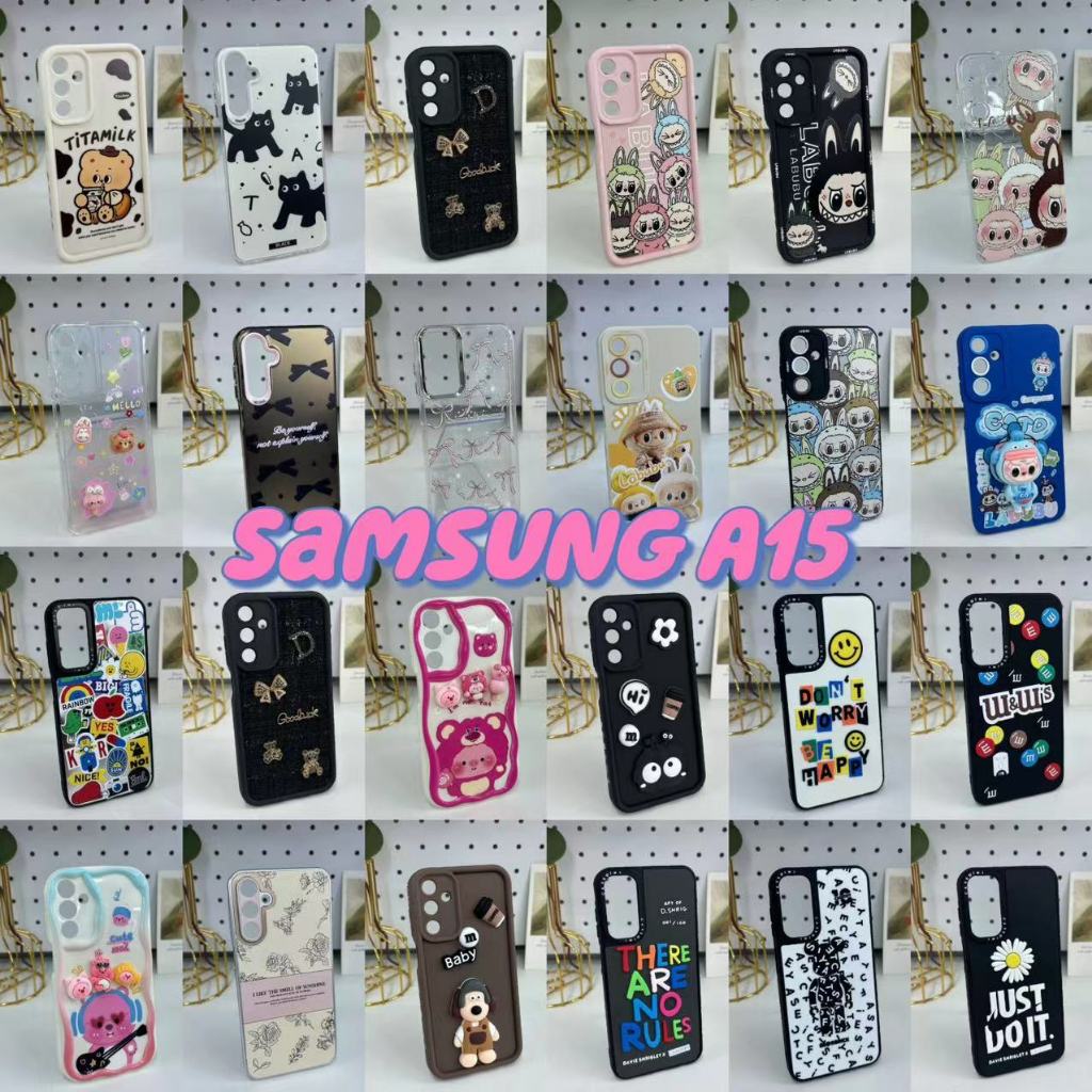 SamsungA15 caseมีลายให้กำลังใจเลือกเยอะ ราคาถูกเคสลายการ์ตูนน่ารักสำหรับ SamsungA15 ซัมซุงเอ15 caseสำหรับ SamsungA15