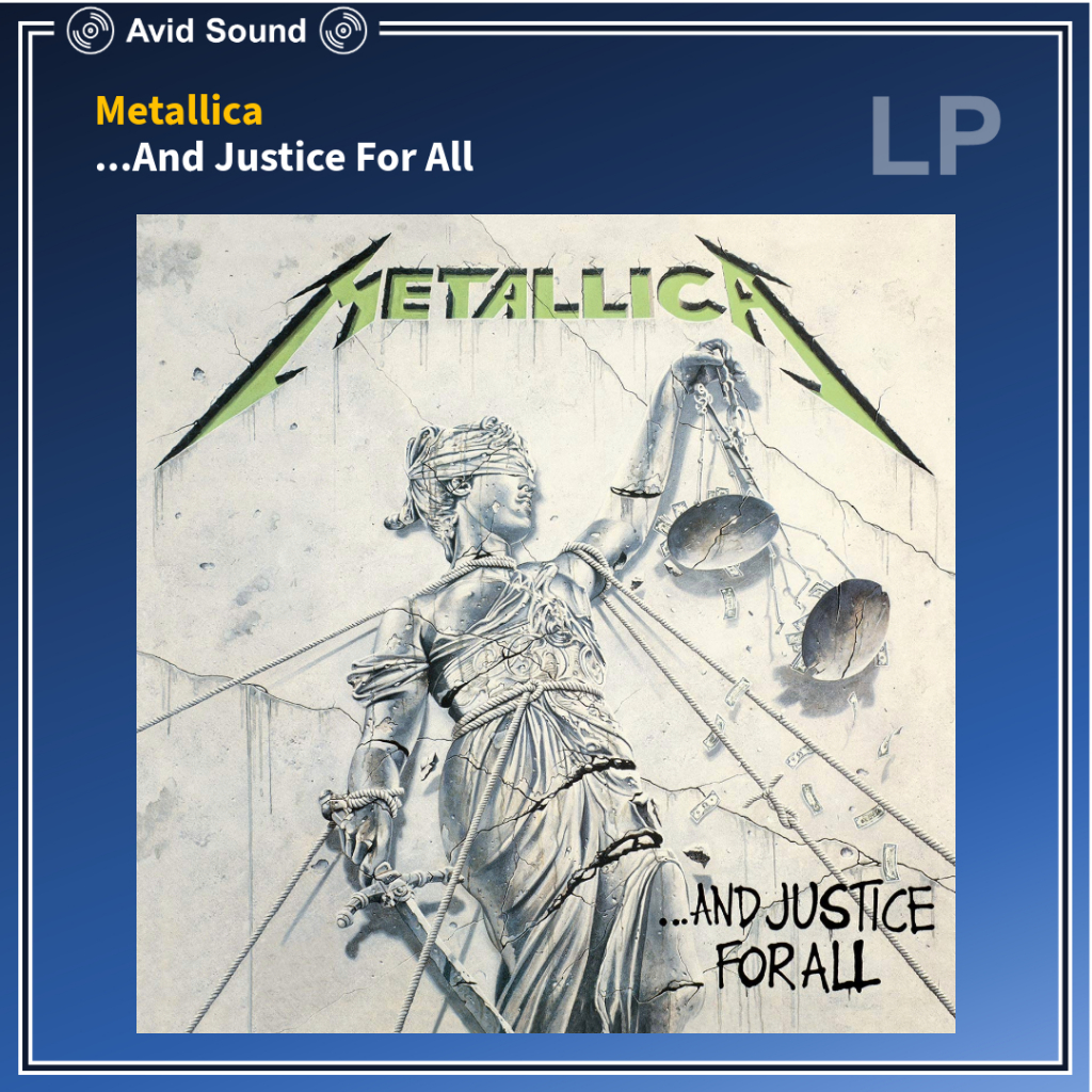 แผ่นเสียง Metallica ...And Justice For All ใหม่ ซีล Vinyl LP