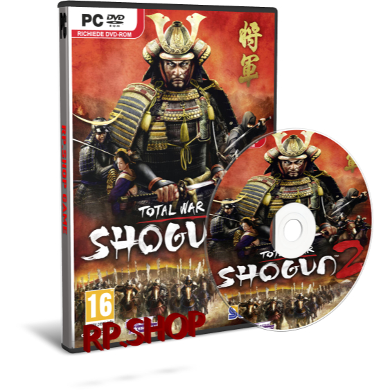 แผ่นเกมคอม PC - Total War Shogun 2 Complete