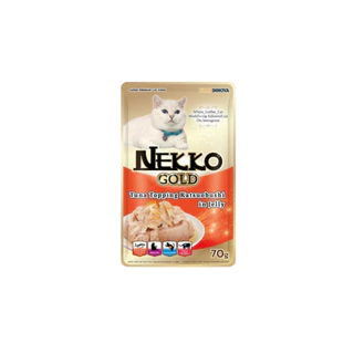 อาหารเปียก Nekko gold คละรส และ แบบ 1โหล (12 ซอง)
