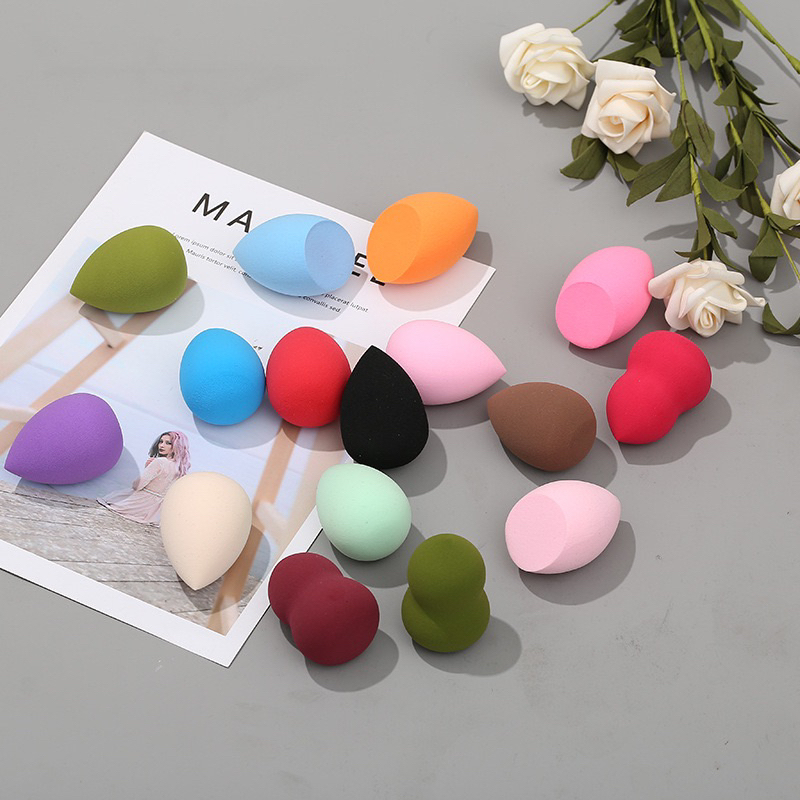1บาท.  ฟองน้ําแต่งหน้า พัฟไข่แต่งหน้า 🛍️ 💕ราคาพิเศษ พร้อมส่ง*ทั่วไทย!
