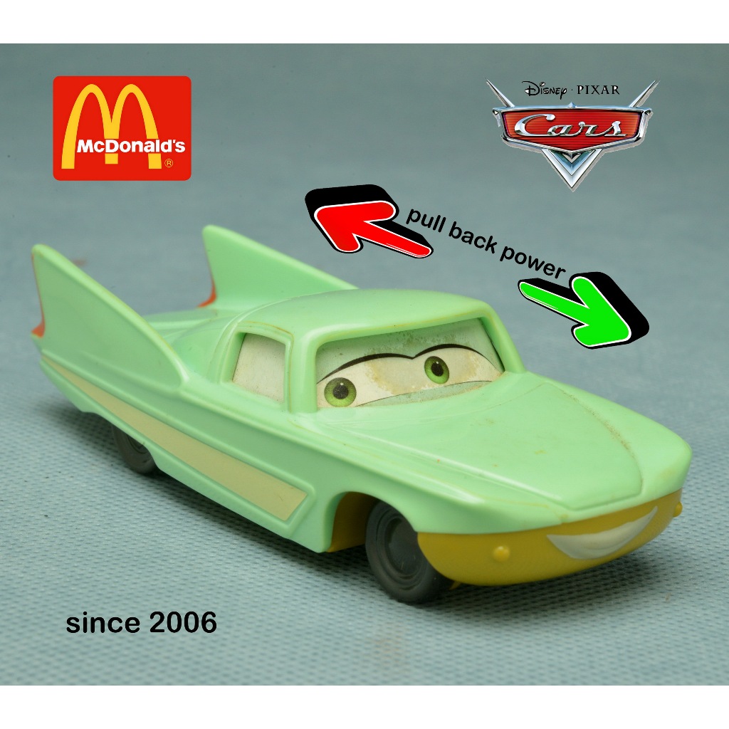 NO.69 ของเล่นสะสม Fast Food Toy Happy Meal McDonald’s Toy ปี 2006 ชุด Flo จากภาพยนตร์เรื่อง Cars, Pu