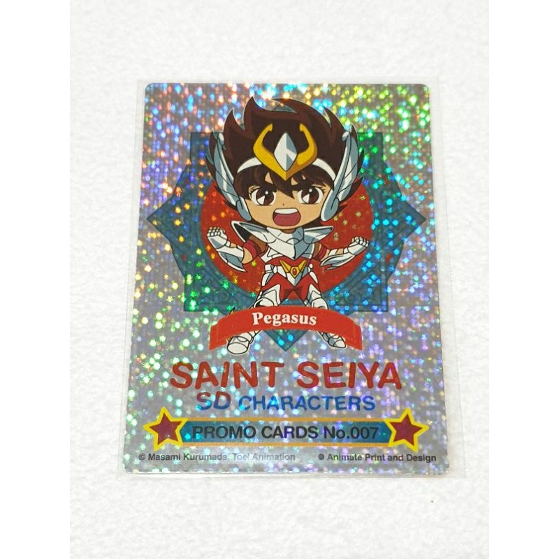 (Promo 007) Promo Card NUMBER 007 เซนต์เซย่า SD Characters