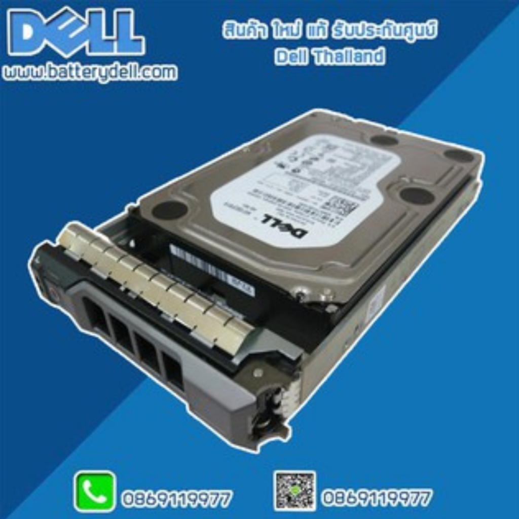 ฮาร์ดดิส Hard Disk Server Dell R230 R330 R430 R530 R730 T430 T630 2TB 7.2k RPM SATA 6Gbps 3.5  P