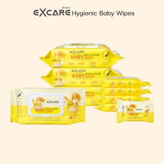 ทิชชู่เปียก ออร์แกนิค  EXCARE BABY Wipes ผ้าเช็ดทำความสะอาดส…