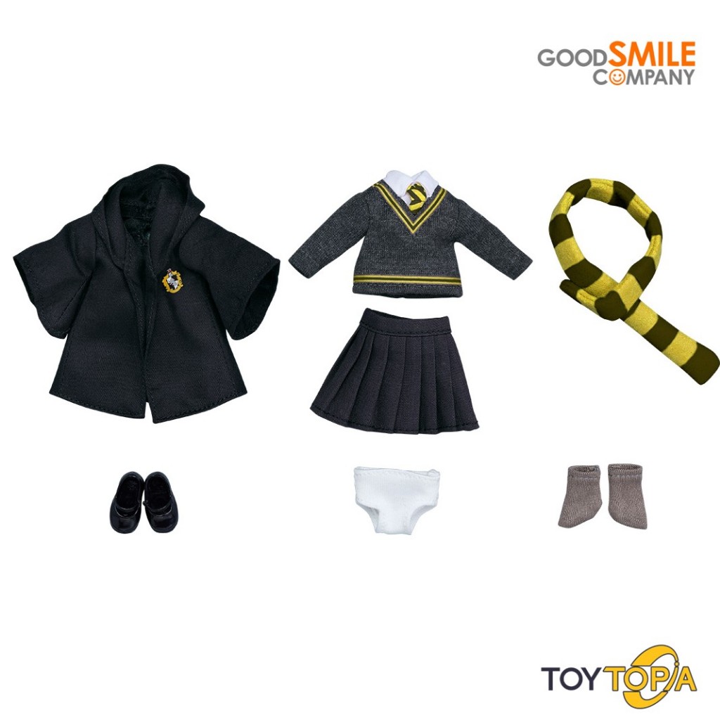 (132757) - Nendoroid Doll: Outfit Set (Hufflepuff Uniform - Girl): Harry Potter By Good Smile Company