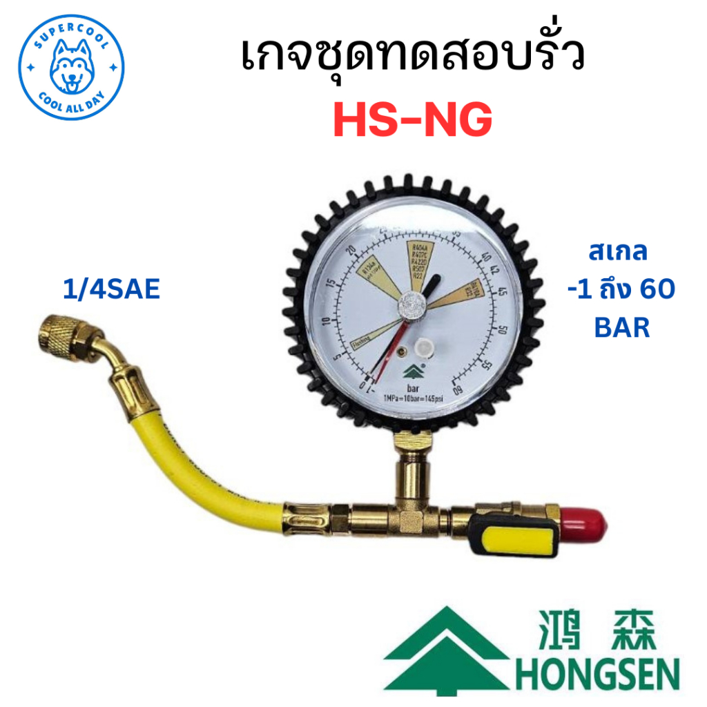 HS-NG เกจชุดทดสอบรั่วด้วยไนโตรเจน ยี่ห้อ Hongsen