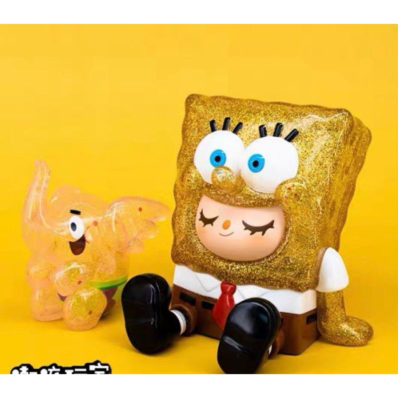 [พรี 7 วัน] gachabox Spongebob Greenie Patrick Elfie Golder Glitter edition by Unbox Industries