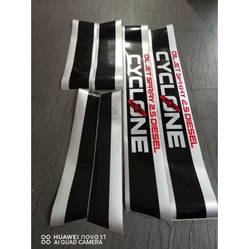 สติ๊กเกอร์ลายข้าง MITSUBISHI CYCLONE L200 ปี1988