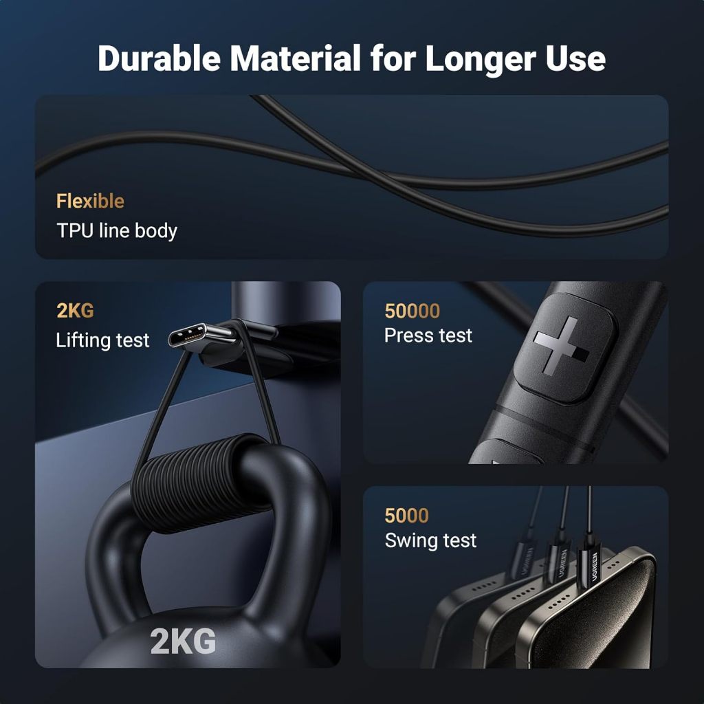 UGREEN รุ่น EP105 หูฟัง 3.5mm / Type C สเตอริโอเบส มีสาย HIFI พร้อมไมค์ สำหรับ Samsung และ iPhone