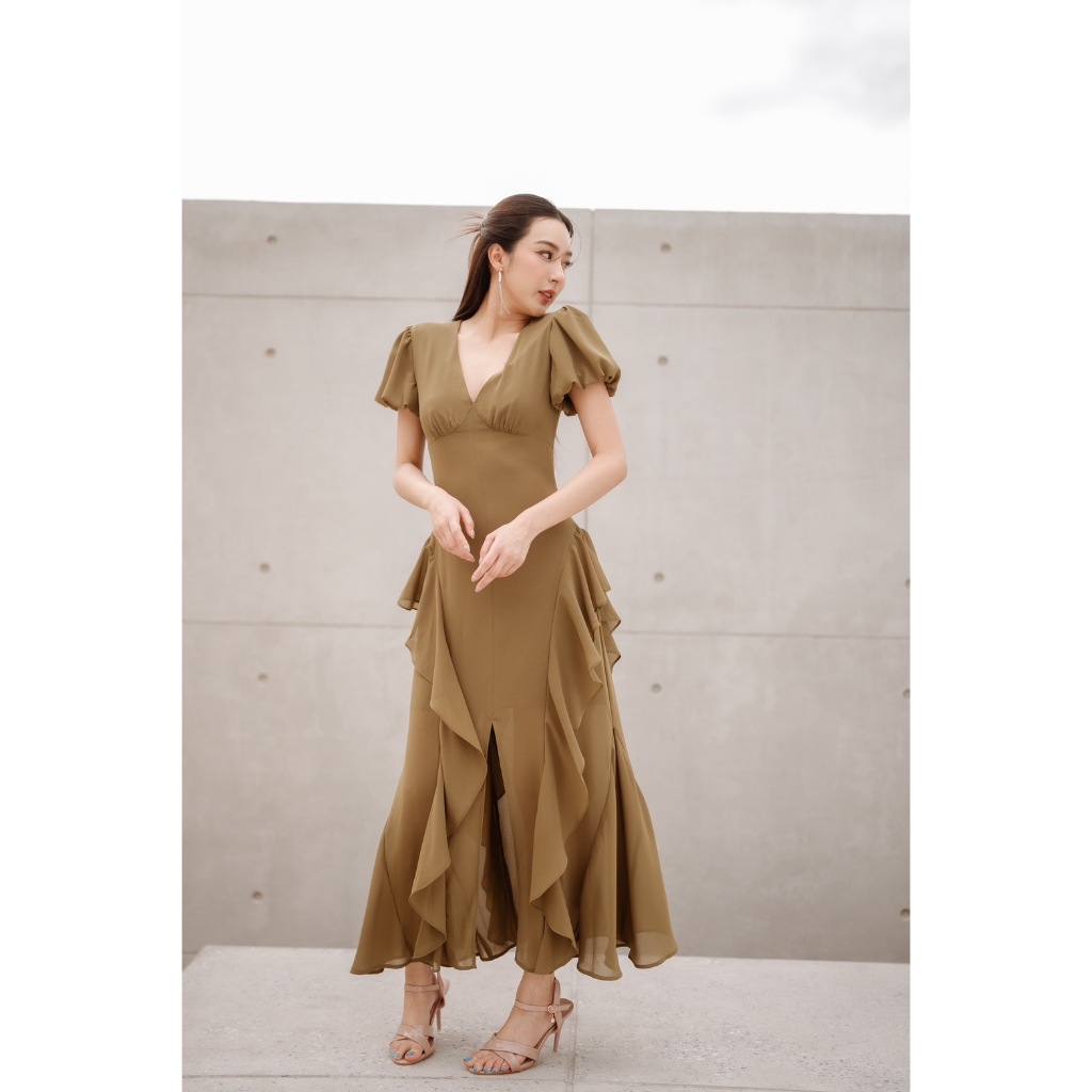 Firrr-Ila dress-ชุดใส่เที่ยว ชุดออกงาน ชุดเพื่อนเจ้าสาว - รูปที่ 6