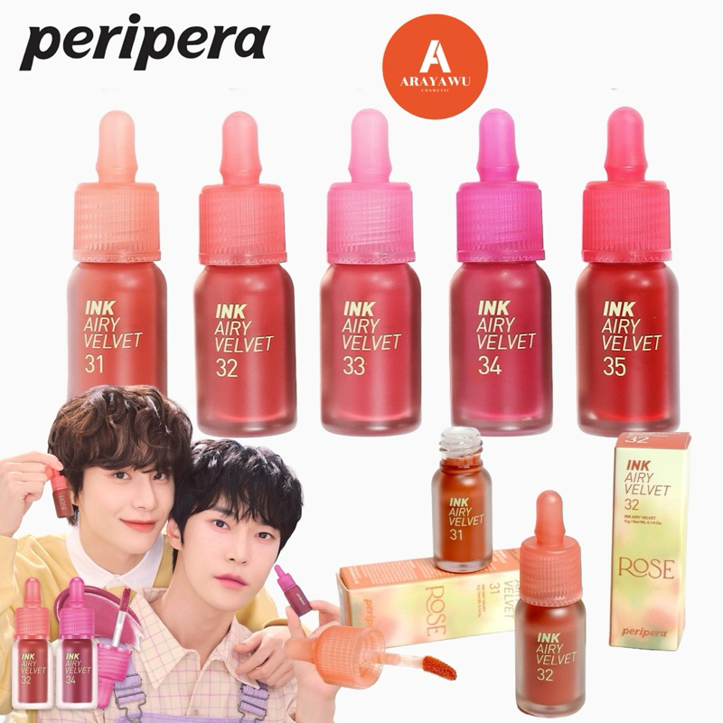 (✅แท้/พร้อมส่ง) PERIPERA Ink The Airy Velvet 4g. (Rosening Collection) 🌹