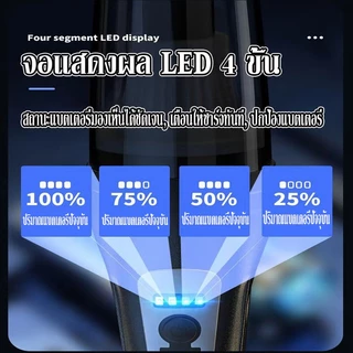 ดูด/สูบ/เป่าได้️ 6in1 เครื่องดูดฝุ่น เล็ก แรงดูดสูง980000Pa ใช้ได้ทั้งรถและบ้าน ดูดฝุ่นไร้สาย