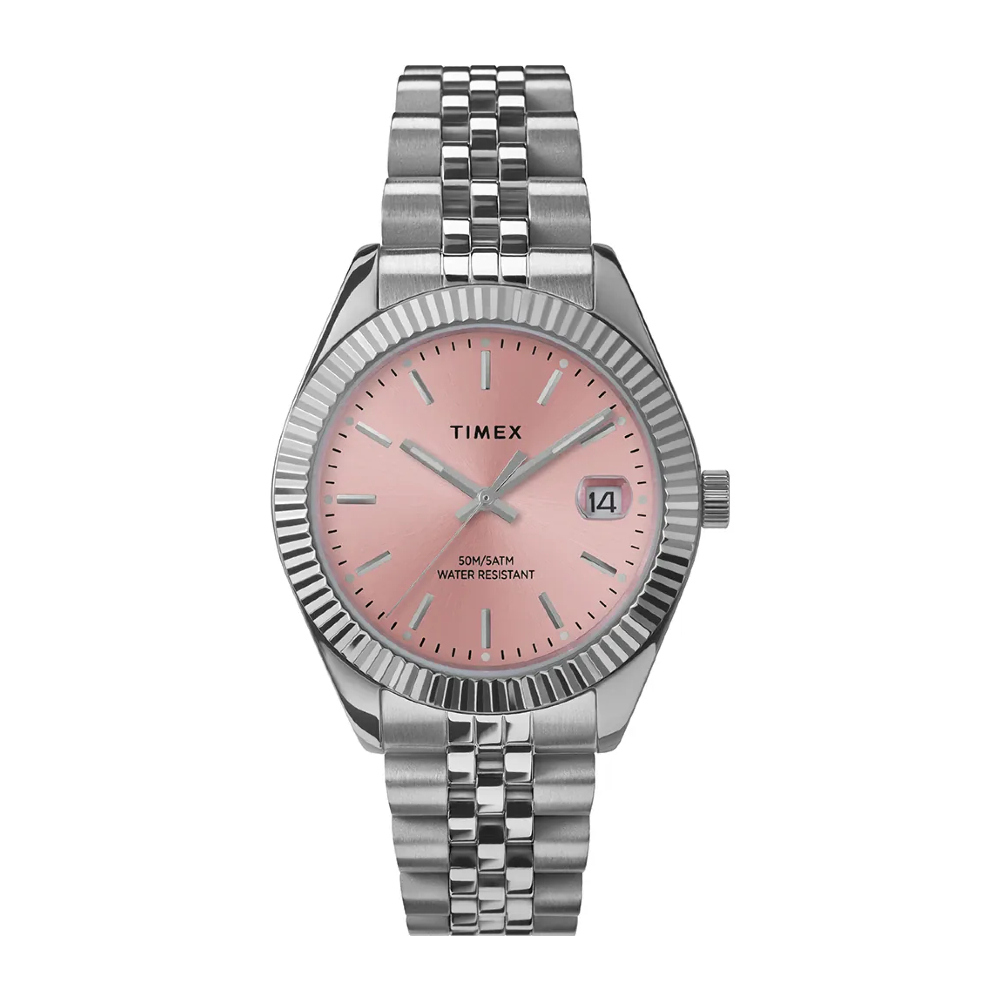 Timex TW2W49800 Multicolour Womens Analogue Watch Legacy 34mm. นาฬิกา นาฬิกาข้อมือ นาฬิกาข้อมือผู้หญิง