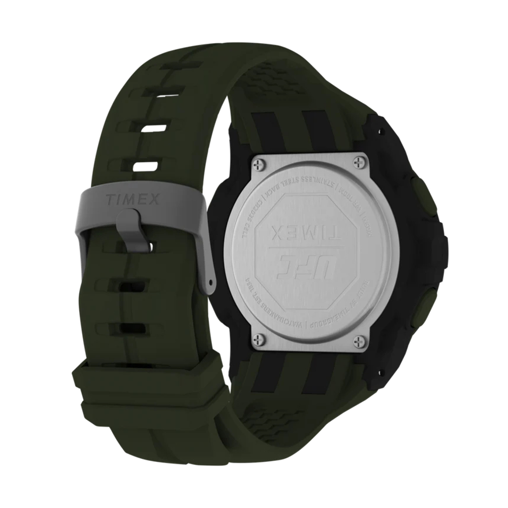 Timex TW5M59400 UFC Rush 52mm PU Strap Watch นาฬิกา นาฬิกาข้อมือ นาฬิกาข้อมือผู้ชาย