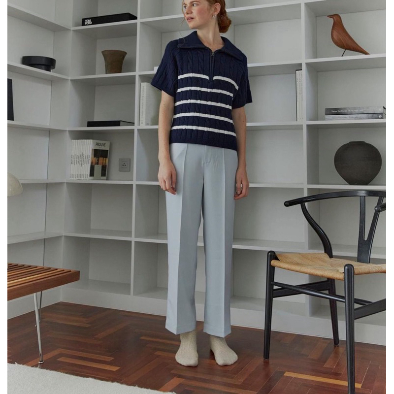 🧊✨🤏🏼 New with tag , Macaron Pants (Blueberry) - The Pocketwood