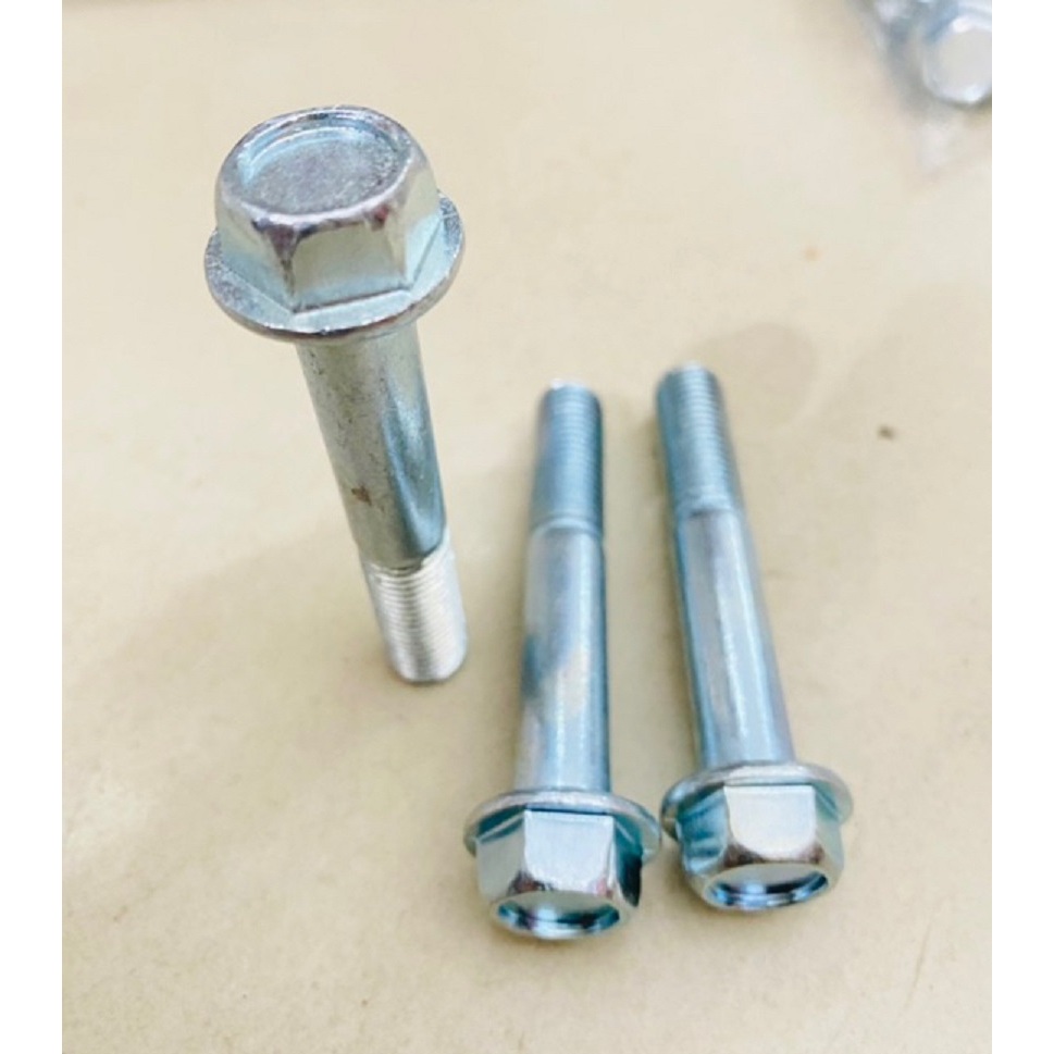 น็อตท่อเดิม CLICK125 PCX ADV Nouvo Nmax น็อตท่อM10 #14*60(1ชุด 3 ตัว)มีแยกขาย1ตัว