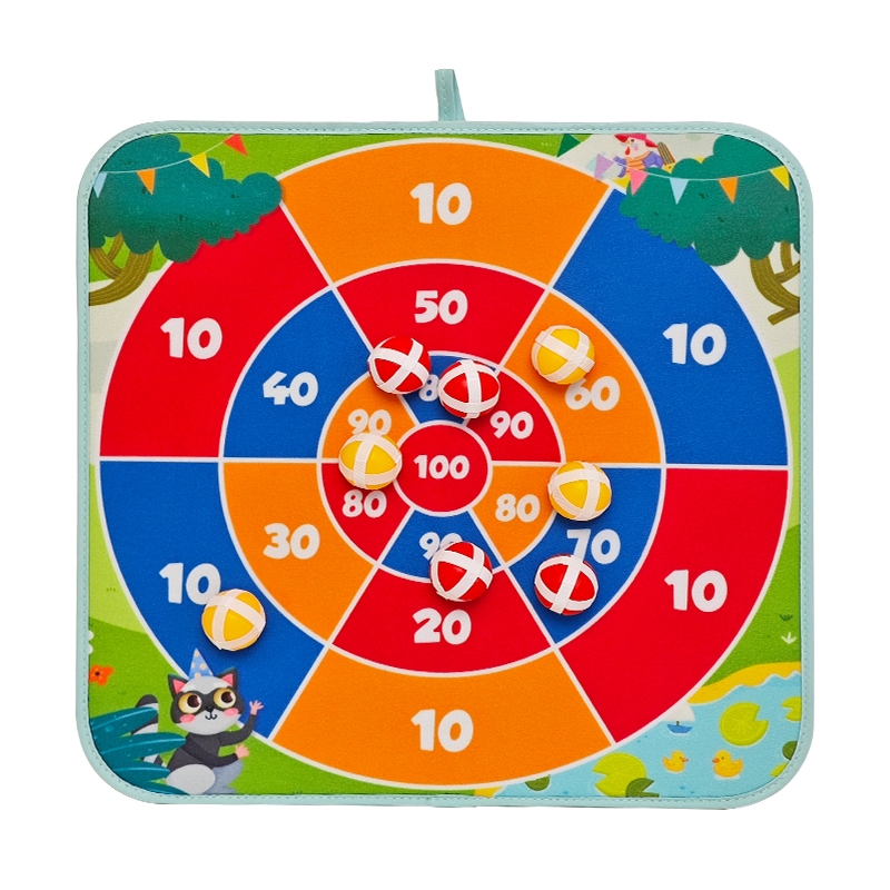 Pinwheel Strategic Sticky Ball กระดานปาเป้าแถบตีนตุ๊กแก | ของเล่นเสริมพัฒนาการ ของเล่นเด็ก