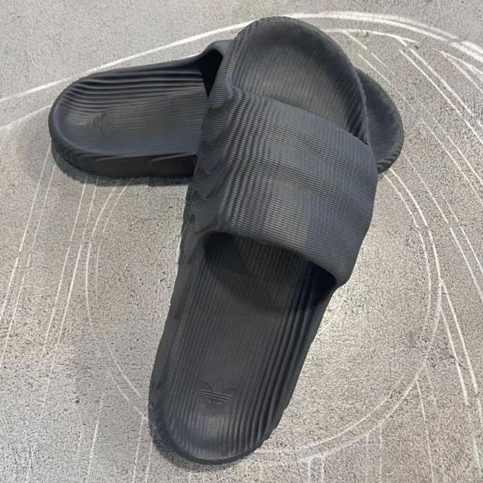 Adidas Adilette 22 รองเท้าแตะ ผิวหยาบ พื้นโลโก้ ใส่สบาย กันน้ำ