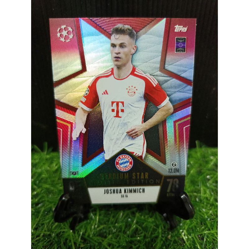 Topps Match Attax CL 23/24 No. Ss 15 Joshua Kimmich Limited Stadium Star Bayern Munich