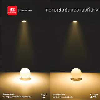SL LIGHTING | GALAXY MR16 LED 7W ขั้วหลอด GU5.3 รุ่น เลนส์แคบ 15° | 24° ไฟส่องเฉพาะจุด