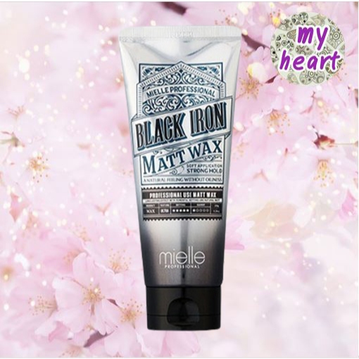 Mielle Black Iron Matt Wax 150 g แว๊กซ์ จัดแต่งทรงผมชนิดอยู่ทรงพิเศษ