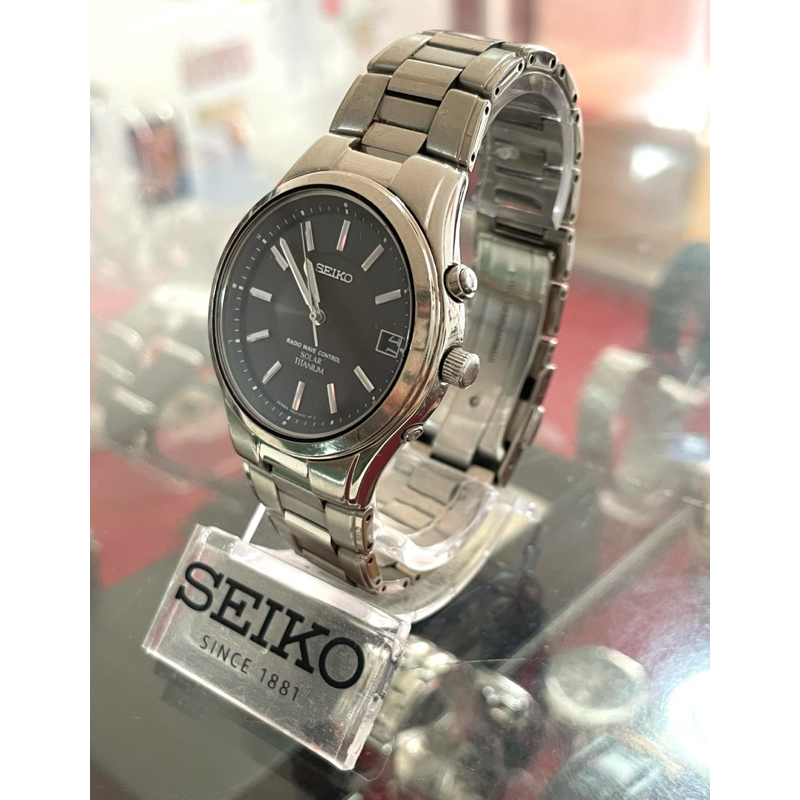 Seiko Radio wave control solar titanium (no. 2)