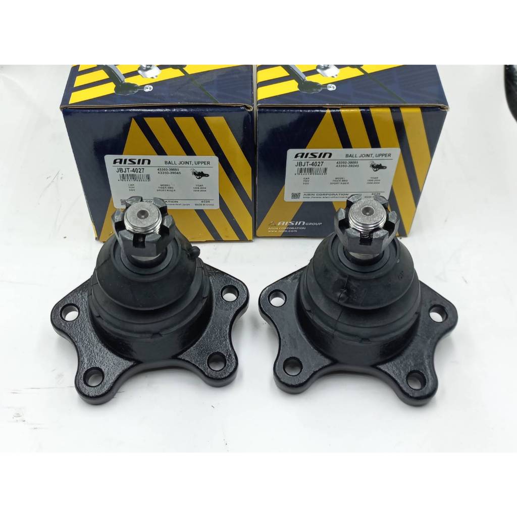 ลูกหมากปีกนกบน AISIN สำหรับรถ  TOYOTA TIGER 4WD ไทเกอร์ ขับ4ล้อ (1ชุดลูกหมาก 2ตัว ) (JBJT-4027 ) •	ลูกหมากลูกหมากปีกนกบน