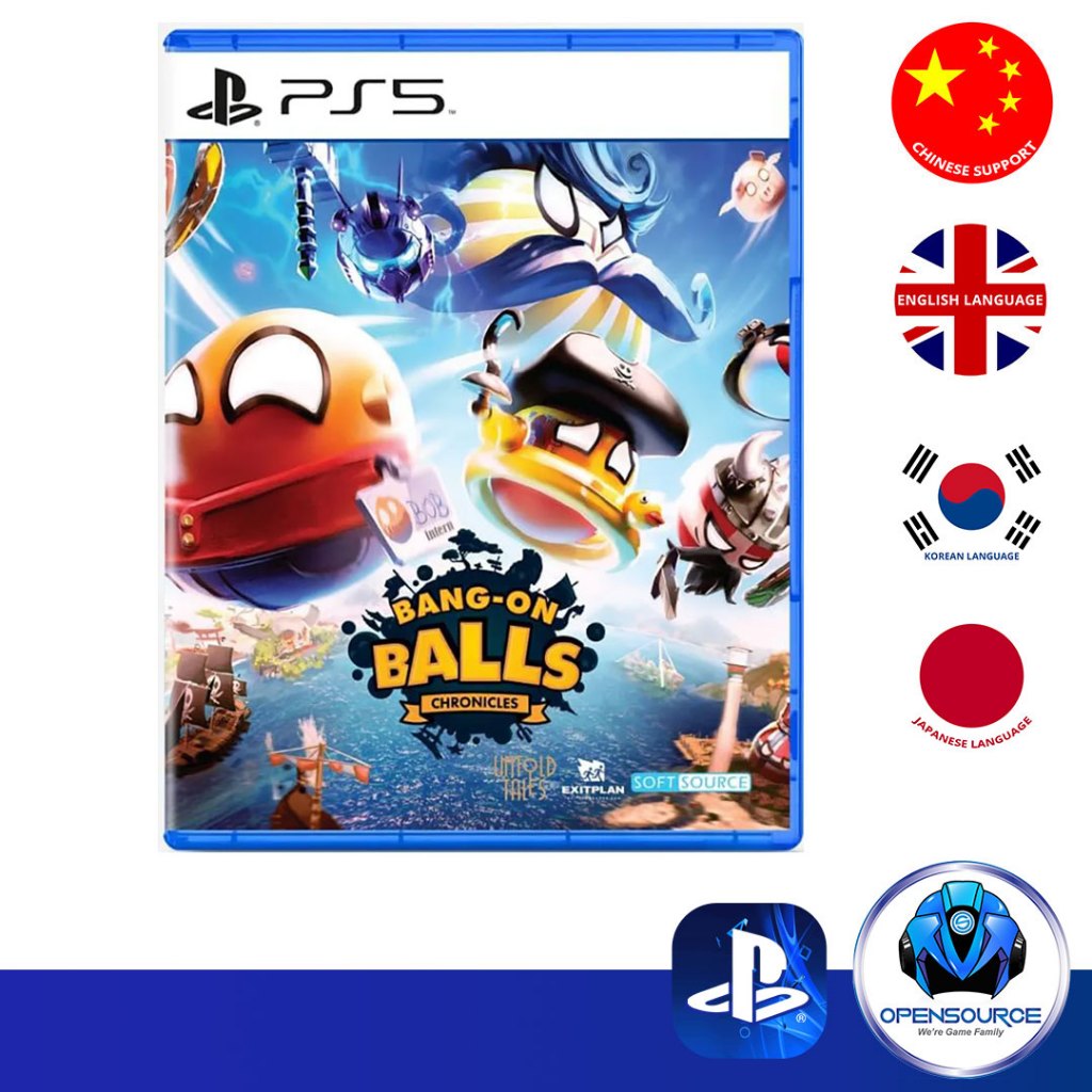 [มี 4 ภาษาพร้อมส่ง]Playstation: Bang-On Balls: Chronicles (ASIA EN/CH/KR/JP) - PS5