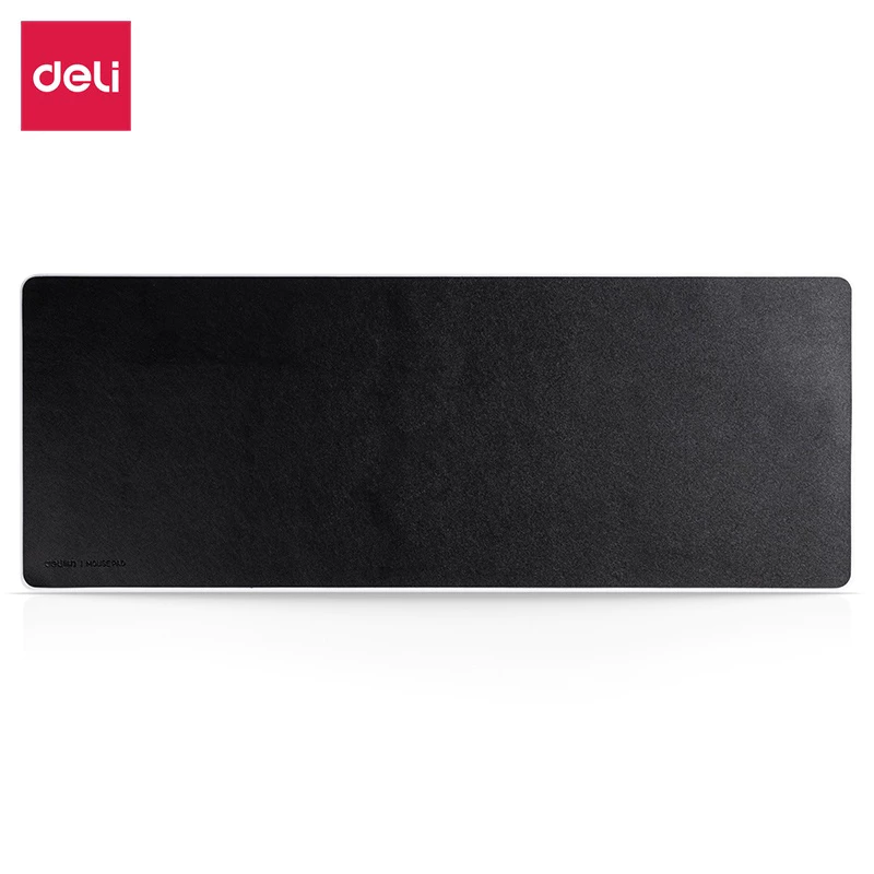 Deli แผ่นรองเมาส์ ที่รองเมาส์ หนัง ขนาด 80x30ซม แผ่นรองเม้า แผ่นรองเมาส์ขนาดใหญ่ เลื่อนเมาส์สบาย mouse pad