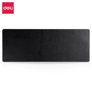 Deli แผ่นรองเมาส์ ที่รองเมาส์ หนัง ขนาด 80x30ซม แผ่นรองเม้า แผ่นรองเมาส์ขนาดใหญ่ เลื่อนเมาส์สบาย mouse pad