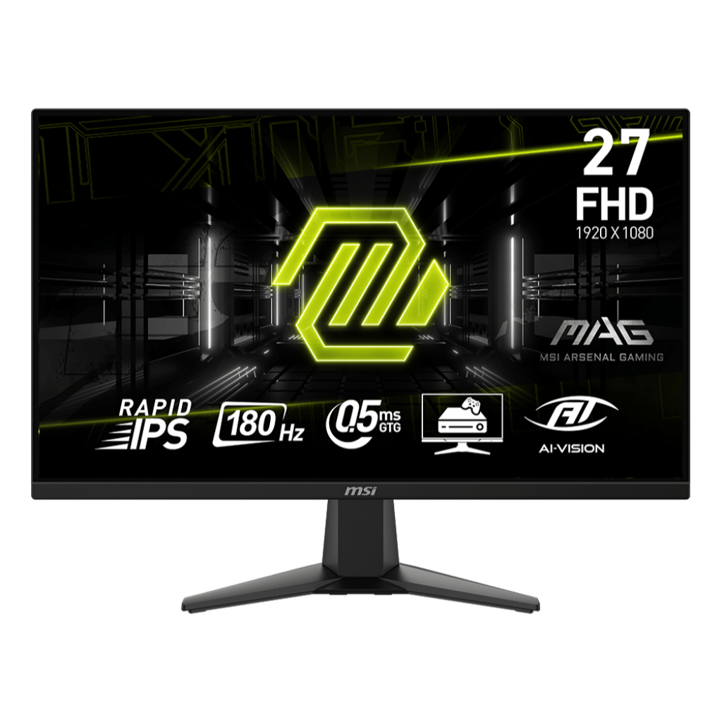 MONITOR (จอมอนิเตอร์) MSI MAG 275F - 27" RAPID IPS FHD 180Hz ADAPTIVE SYNC