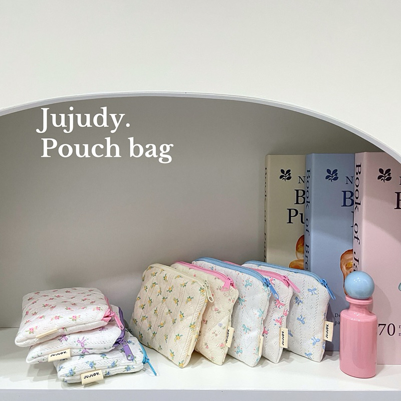 ❣️Pouch  - Fluffy ☁️🐰🩰 กระเป๋าใส่เหรียญ ใส่แบงค์ Jujudy.shop