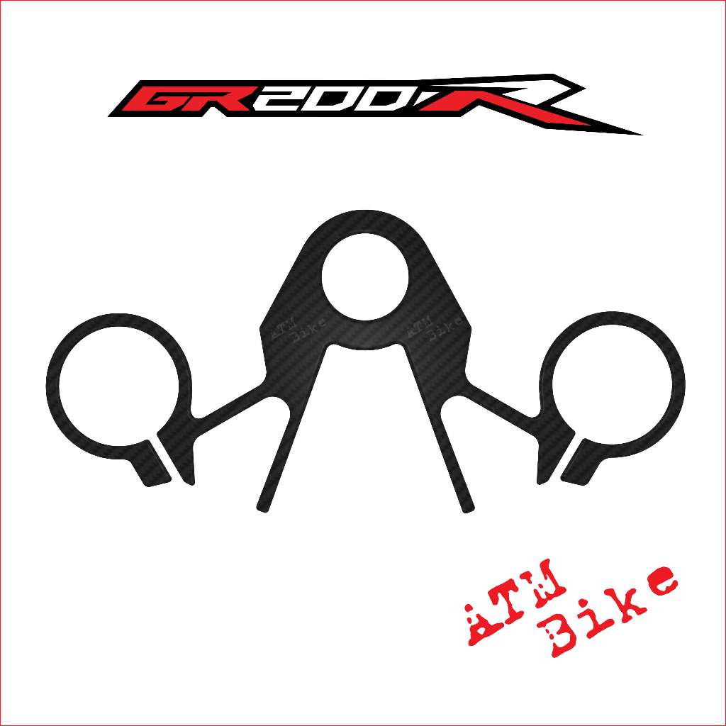 กันรอยแผงคอ GPX Demon รุ่น GR200R-ไม่มี Logo #gr200r #gpxgr200r #กันรอยgpx #กันรอยgr200r #ของแต่งgpx