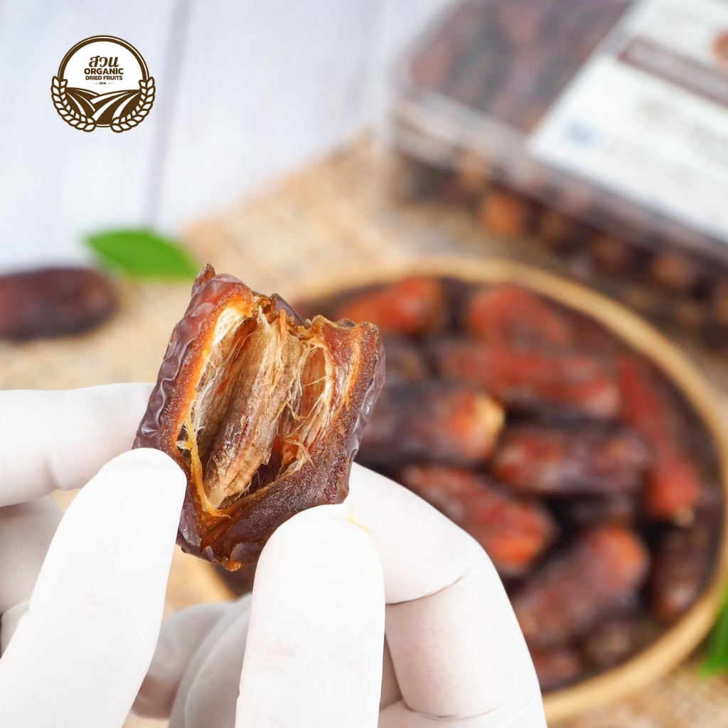 อินทผลัมเปียรอมมาลิก คัดคุณภาพ 500g [สวนOrganic] ราคา ถูกที่สุด ดีลบีเคเค แกลเลอรีภาพที่ 6
