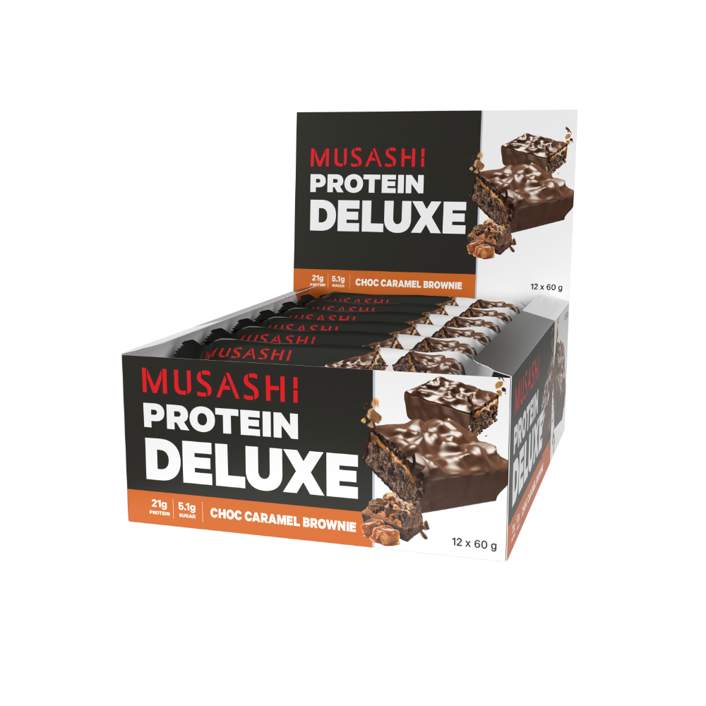 Musashi Deluxe Protein Bar โปรตีน 21 กรัม