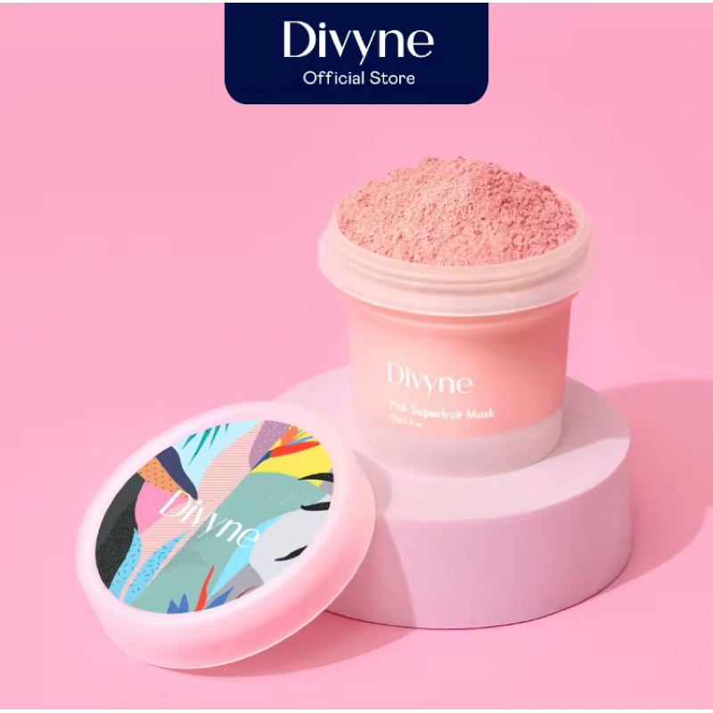 Divyne Pink Superfruit Mask ใหม่