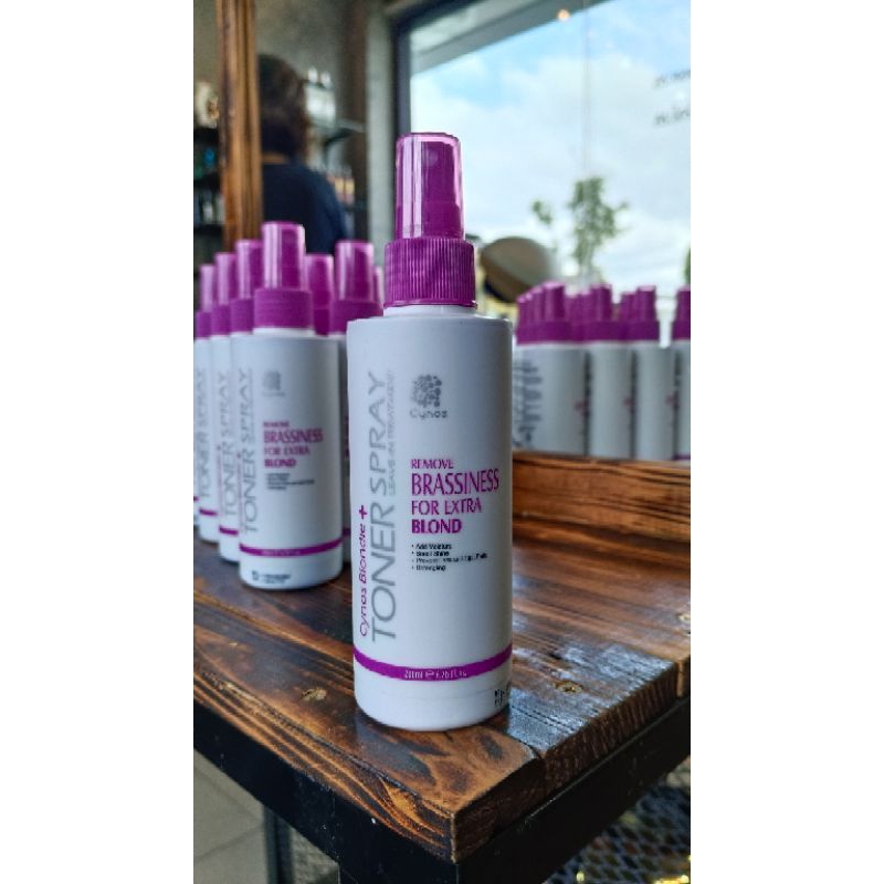 Cynos Toner Spray สเปรย์โทนเนอร์สำหรับผมบรอนด์ (เทา)