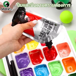 Marie's สีอะคริลิค 100ml กันน้ำและกันแดด เหมาะสำหรับภาพวาดด้วยมือและโครงการ DIY Acrylic Paint