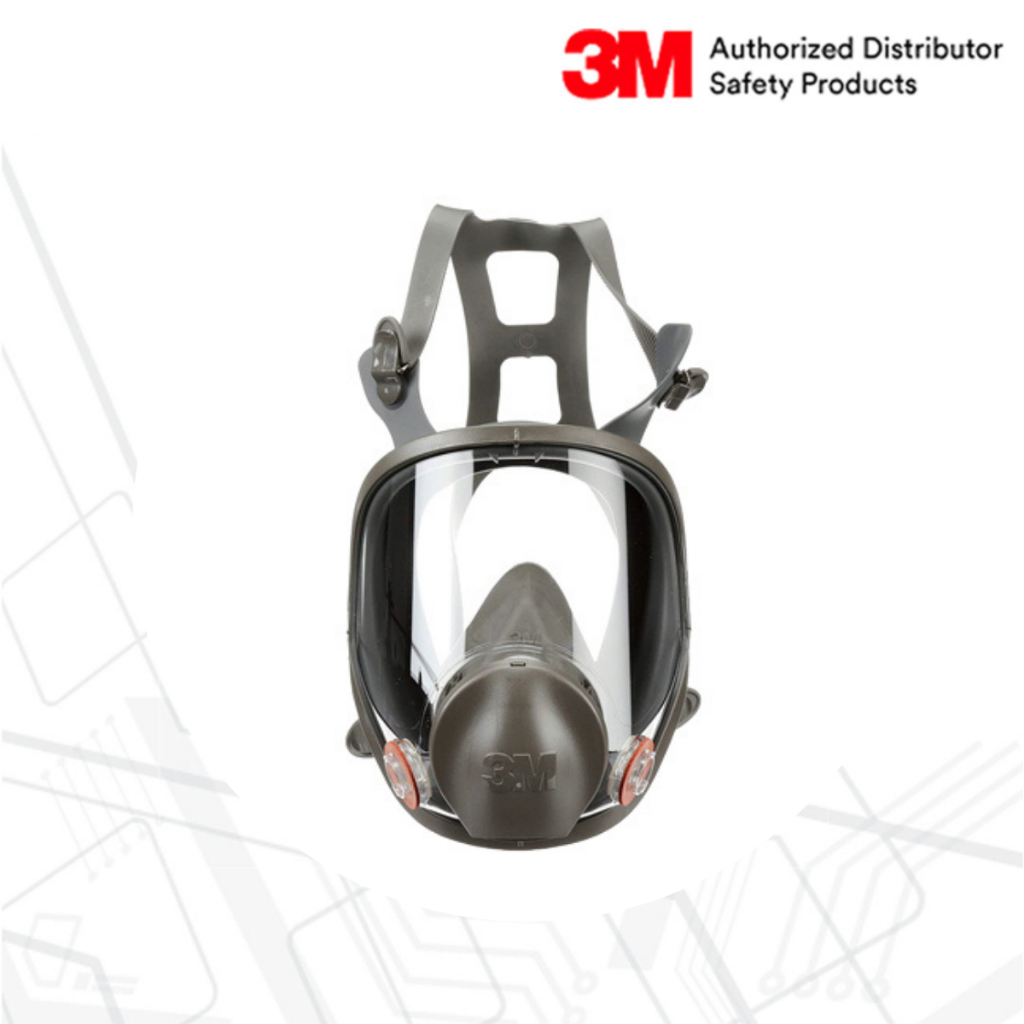 3M หน้ากากเต็มหน้า 6800 ขนาดกลาง Full Face Mask 6800 Medium