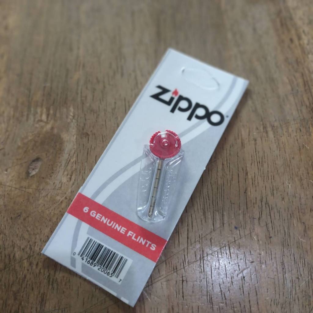 ZIPPO 6 GENUINE FLINTS Made in USA ของแท้ ไส้ ไฟแช๊ค ซิปโป้ Tec40store ไรท์สาระกับครูแว่น