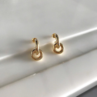 grumpy, baby curl earrings (ราคาต่อคู่/price per pairs)
