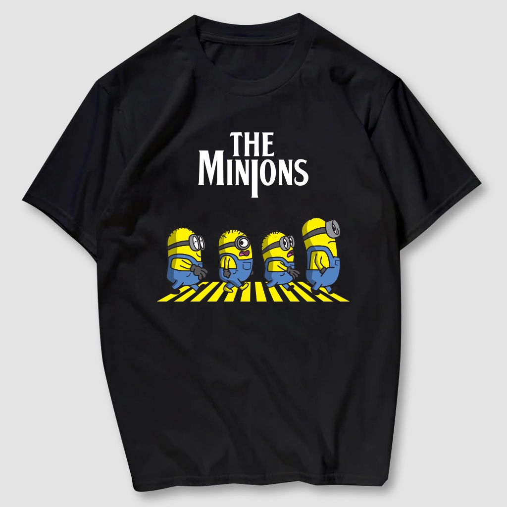 เสื้อยืดพิมพ์ลาย the minions  เนื้อผ้าCotton100%  มีครบไซส์ พร้อมส่ง!!!